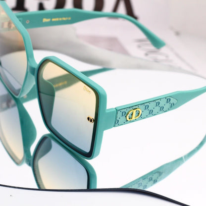 Simple and stylish metal sunglasses  68810