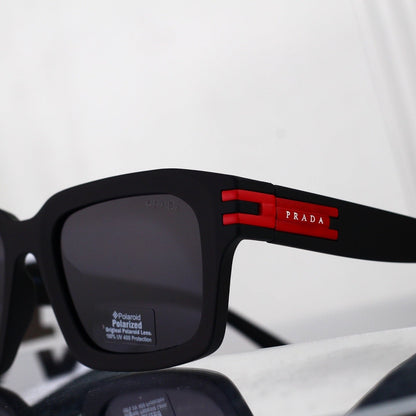 Luxury Metal Polygon Sunglasses Brand Design Fashion  6111