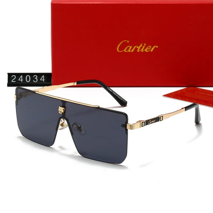 New frameless oversized sunglasses for men and women