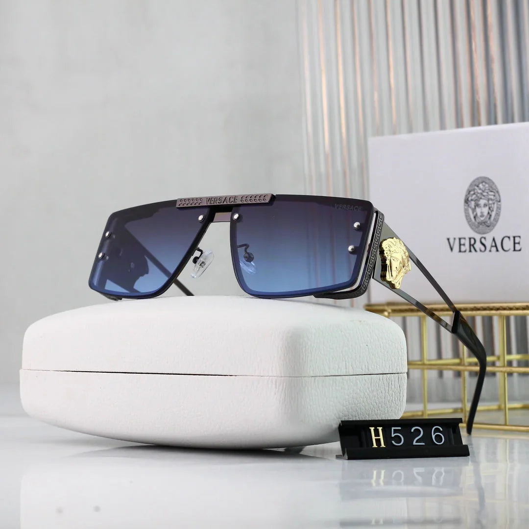 New hot HD lenses Full frame design 7 colors sunglasses 526