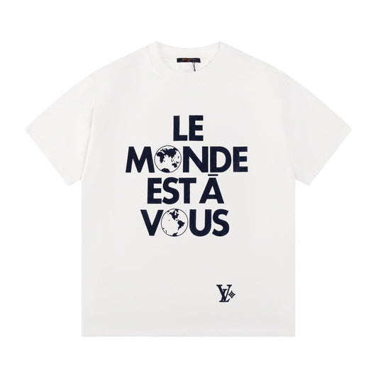 2025FW Letter print t-shirt