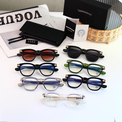 7 Color Square Sunglasses, Cross Detail UV400 Polarized Fashion Shades 1777
