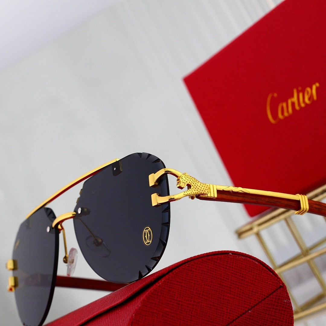7 Color Rimless Aviator Sunglasses 00229