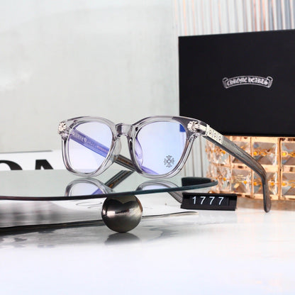 7 Color Square Sunglasses, Cross Detail UV400 Polarized Fashion Shades 1777